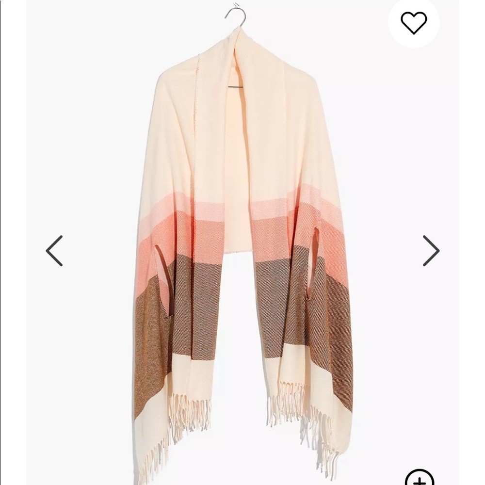 Madewell Striped Cape Scarf